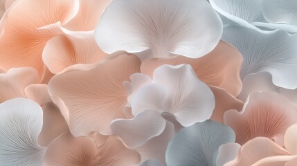 A close up of a bunch of flowers with a pink and white color scheme