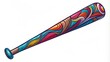 © Anchalee - Colorful Vector Illustration of Isolated Baseball Bat
