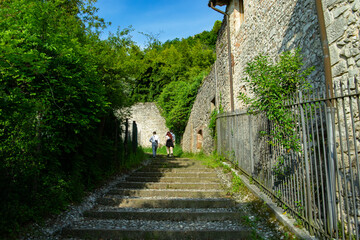 Wall Mural - Scalinata Asolo