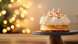 © Barbara Taylor - national baked alaska day, on kitchen table,