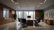 © Arief - realistic image of a modern business office room environment