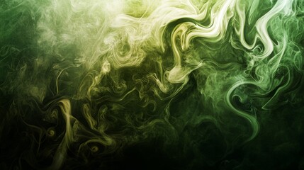 Aufkleber - Artistic Swirling Multi-Colored Smoke Background