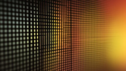 Poster - Color Gradient Heatmap with Dark Background