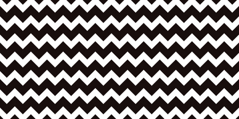 Wall Mural - geometric lines pattern background zigzag