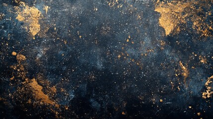 Wall Mural - abstract grunge background with scratches and dust on a black and white.