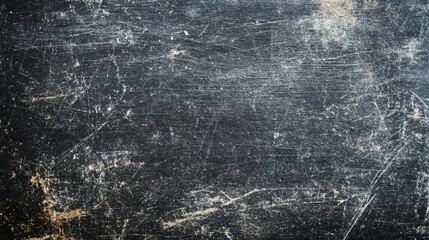 Wall Mural - abstract grunge background with scratches and dust on a black and white.
