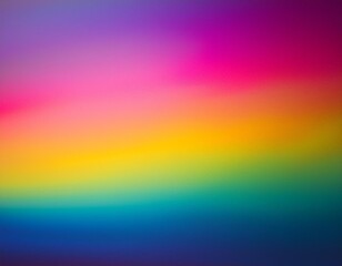 Wall Mural - vibrant rainbow gradient with horizontal stripes and a dark to light transition, creating a dynamic 