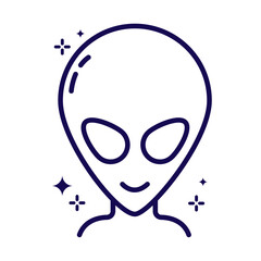 Wall Mural - alien minimalist space exploration