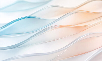 Wall Mural - abstract wave background-generative ai