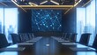 © atipong - Business coaching services on a sleek conference room background with dynamic lighting to evoke leadership and growth