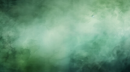Aufkleber - Green painting background. Closeup of abstract rough green art painting texture