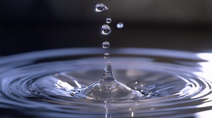 water drop splash