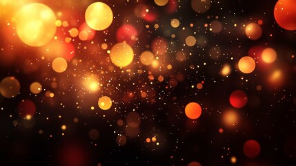 Wall Mural - Colorful Bokeh Lights Abstract Background
