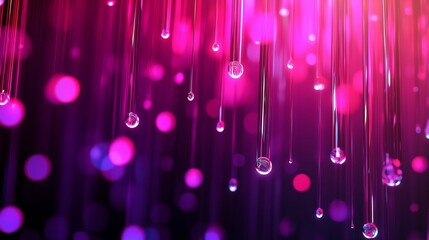Wall Mural - Colorful Bokeh Lights Abstract Background
