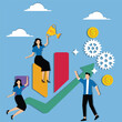 © Master Art - Business success grows through employee engagement toward shared victories