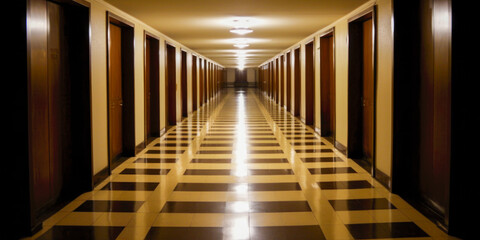 Wall Mural - interior of a room