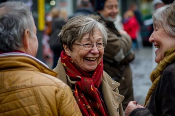 Unidentified participants of the annual carnival parade in Cracow. Poland