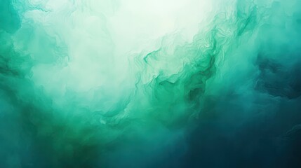 Wall Mural - color gradient background, abstract green blue grain gradation texture, vector green noise texture b