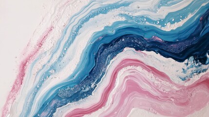 Wall Mural - artistic paint fluid pattern
