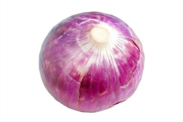 Onion on white background