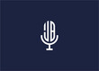 © Dar Wan  - Letter jb with microphone logo icon design vector design template inspiration