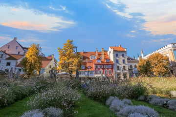 Wall Mural - Livu Square, Old Town, Riga