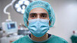 © Ozgurluk Design - Surgeon In Operating Room Wearing Mask And Cap