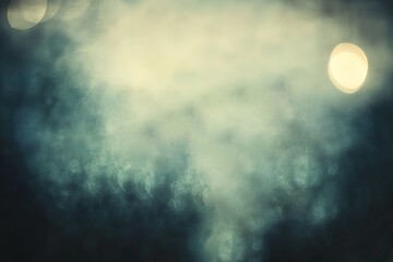 Wall Mural - a grainy, blurry image with light leaks and lens flares, featuring dark colors and subtle tones.