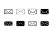 © Misliafitri - Mail icon set, envelope icon, Message icon vector for web, computer and mobile app on white background