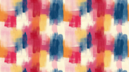 Brushed painted abstract background featuring seamless patterns of vibrant brush strokes ideal for art projects and digital design