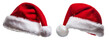© Criativo Stock - Gorro do Papai Noel em fundo transparente PNG