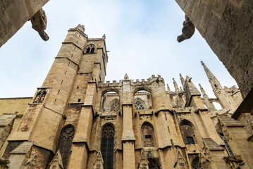 Wall Mural - Cathedral of Narbona in Narbonne, Occitanie, France