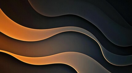 A black and orange striped background