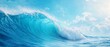 © Wall - A vast, azure wave in the heart of the ocean