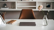© Annu Design - Elegance in Focus: The Perfect Workspace for Productivity and Style in a Modern Office Setting