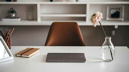 Elegance in Focus: The Perfect Workspace for Productivity and Style in a Modern Office Setting