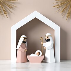 Modern Minimal Nativity