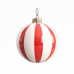 Wall Mural - colorful christmas ball hanging, representing christmas spirit