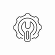 © Rufat - service maintenance wrench gear icon sign vector
