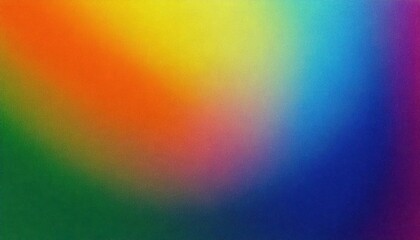 Wall Mural - abstract colorful rainbow grainy blur effect background wallpaper