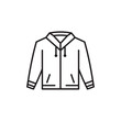 © Krupal - Hoodie jacket icon Simple thin outline
