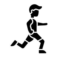 Poster - Running Icon