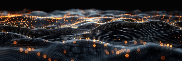 Ideal Digital Background for Technological Operations