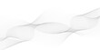 © Husni - White wave curve lines banner background design. Abstract soft wave lines dynamic flowing gray light isolated background. Vector Illustration of the gray pattern of lines. Black stripes on white .