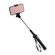 © Suriya - Black selfie stick with smartphone holder and wrist strap