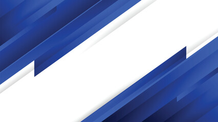 Wall Mural - abstract background blue geometric shape banner wallpaper