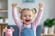 © Edifi 4 - Happy Toddler with Arms Raised