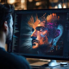 AI assisted graphic design software