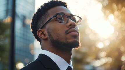Aufkleber - Achieving success through a strong business mindset how focus and goals drive professional growth