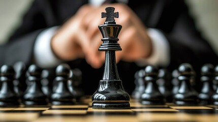 Poster - Master your business mindset cultivate growth and discipline through strategic thinking